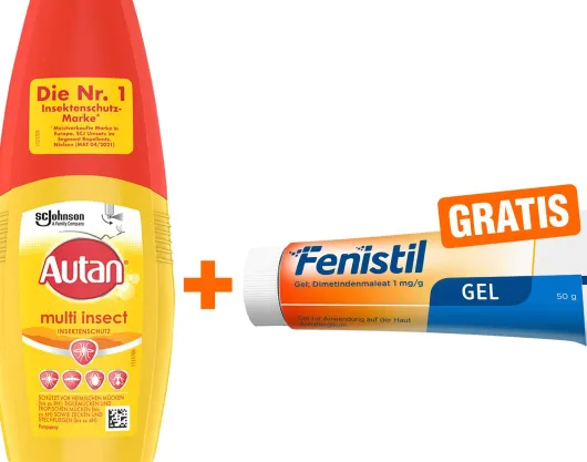 Autan Multi Insect Pumpspray 100 ml + Fenistil Gel 50 g