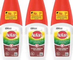 Autan Zeckenschutz 3 x 100 ml Pumpspray