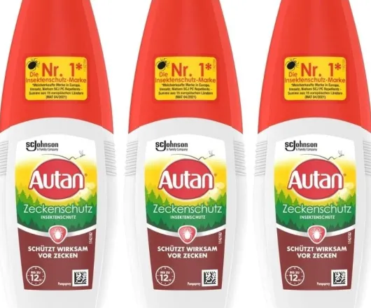 Autan Zeckenschutz 3 x 100 ml Pumpspray