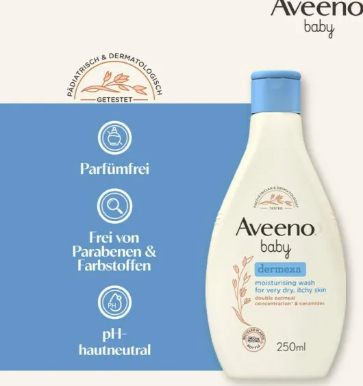 Aveeno baby Dermexa Emollientien Duschcreme 250 ml