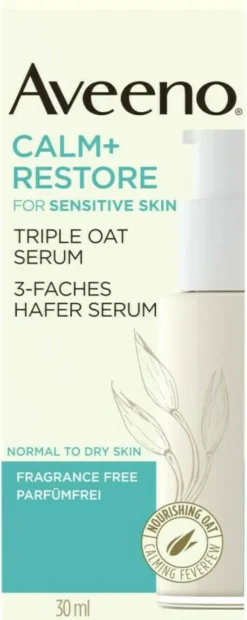 Aveeno Calm+ Restore 3-faches Hafer Serum 30 ml