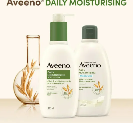 Aveeno Daily Moisturising seifenfreies Duschgel 500 ml
