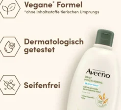 Aveeno Daily Moisturising seifenfreies Duschgel 500 ml