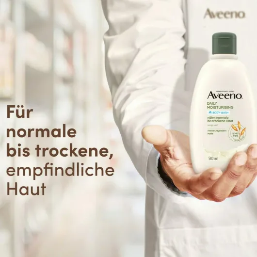 Aveeno Daily Moisturising seifenfreies Duschgel 500 ml