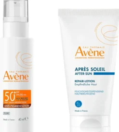 Avene Anti-Pigmentation getöntes Fluid SPF 40 ml + gratis Avene Repair - Lotion nach der Sonne 50 ml