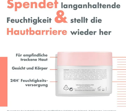 Avene Body feuchtigkeitsspendender Balsam 250 ml