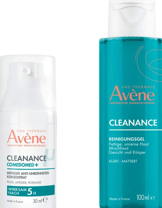 Avene Cleanance Comedomed Anti Unreinheiten Konzentrat 30 ml + gratis Cleanance Reinigungsgel 100 ml