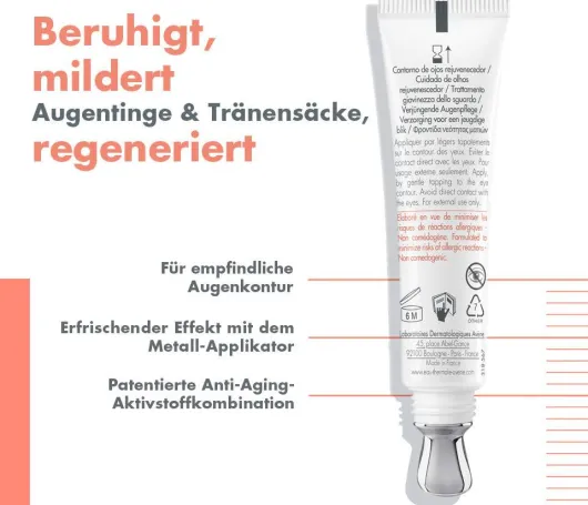 Avene DermAbsolu verjüngende Augenpflege 15 ml