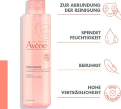 Avene Gesichtswasser 200 ml + Avene Beruhigende Augencreme 15 ml