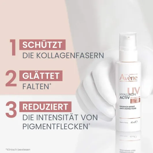 Avene Hyaluron Activ Anti-Age UV Fluid SPF 50 40 ml