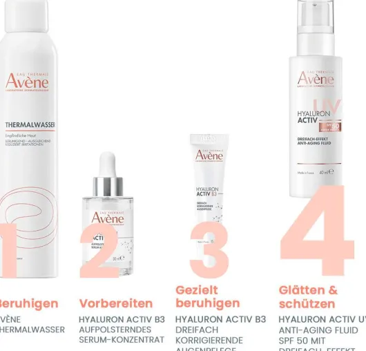 Avene Hyaluron Activ Anti-Age UV Fluid SPF 50 40 ml