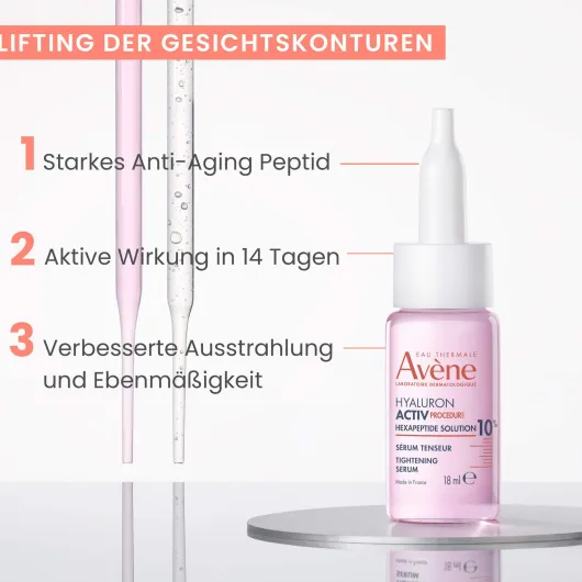 Avene Hyaluron Activ Serum 20 ml + Hyaluron Activ Retinal Creme 30 ml + Hyaluron Procedure Augen-Lippen Creme 15 ml