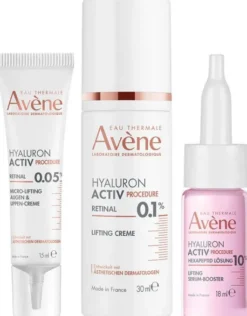 Avene Hyaluron Activ Serum 20 ml + Hyaluron Activ Retinal Creme 30 ml + Hyaluron Procedure Augen-Lippen Creme 15 ml