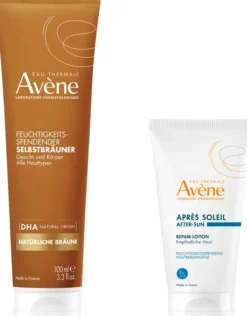 Avene Selbstbräuner feuchtigkeitsspendend 100 ml + gratis Repair Lotion 50 ml