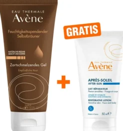 Avene Selbstbräuner feuchtigkeitsspendend 100 ml + gratis Repair Lotion 50 ml