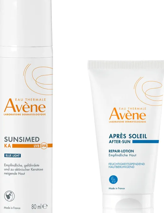 Avene Sunsimed Pigment 80 ml + gratis Repair-Lotion nach der Sonne 50 ml