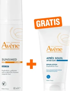 Avene Sunsimed Pigment 80 ml + gratis Repair-Lotion nach der Sonne 50 ml