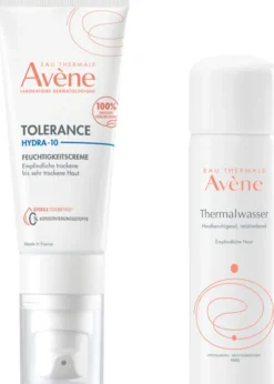Avene Tolerance Hydra-10 Feuchtigkeitscreme 40 ml + gratis Avene Thermalwasser Spray 50 ml