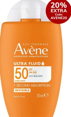 Avene Ultra Fluid Invisible SPF 50 50 ml