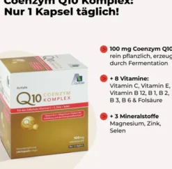 Avitale Q10 Coenzym Komplex 240 Kapseln