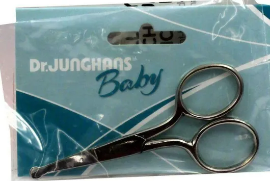Baby Nagelschere Gebogen Rostfrei 1 Stück