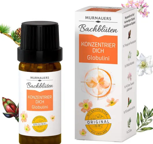 Bachblüten Konzentrier Dich 10 G Globulini