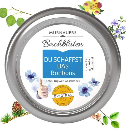 Bachblüten Murnauer - Du Schaffst das - 50 G Bonbons