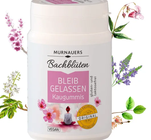 Bachblüten Murnauer 74 G Kaugummis Bleib Gelassen