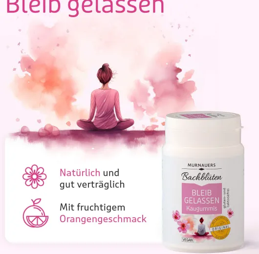 Bachblüten Murnauer 74 G Kaugummis Bleib Gelassen