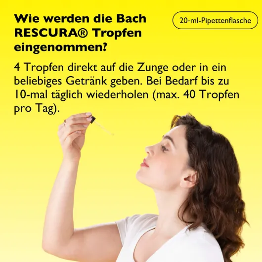 Bachblüten Rescura 20 ml Tropfen alkoholfrei