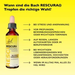 Bachblüten Rescura 20 ml Tropfen alkoholfrei