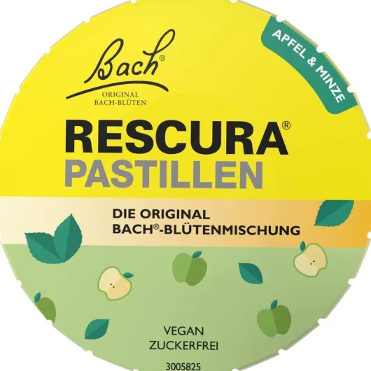 Bach Original Rescura Apfel-Minze 50 g Pastillen