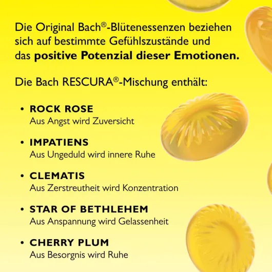 Bach Original Rescura Apfel-Minze 50 g Pastillen
