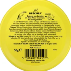 Bach Original Rescura Apfel-Minze 50 g Pastillen