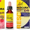 Bach Original Rescura Kids Erdbeer 10 ml Tropfen + Bach Original Rescura Night Kids 10 ml Tropfen