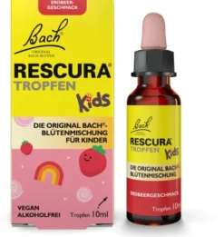 Bach Original Rescura Kids Erdbeer 10 ml Tropfen