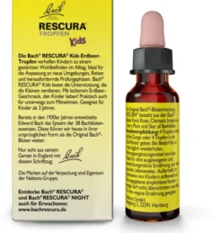 Bach Original Rescura Kids Erdbeer 10 ml Tropfen