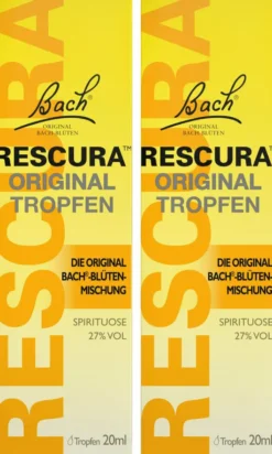 Bach Original Rescura mit Alkohol 2 x 20 ml Tropfen