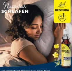 Bach Original Rescura Night Spray Mit Alkohol 7 ml Spray