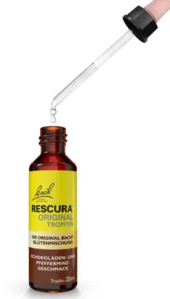 Bach Original Rescura Schokolade-Pfefferminz 20 ml Tropfen