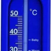 Badethermometer Kunststoff Blau