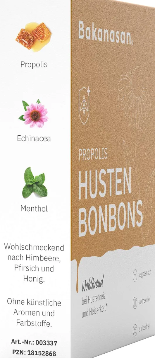 Bakanasan Propolis Hustenbonbons 24 Stück