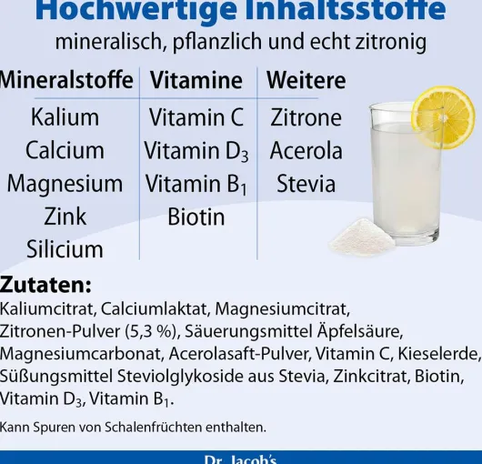 Basenpulver Plus Dr. Jacob s 300 G Pulver