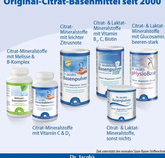 Basenpulver Plus Dr. Jacob s 300 G Pulver