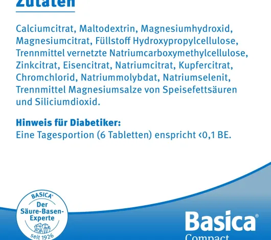 Basica Compact 360 Tabletten