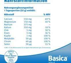Basica Vital 800 g Pulver