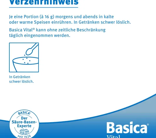 Basica Vital 800 g Pulver
