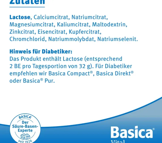 Basica Vital 800 g Pulver