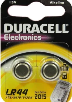 Batterien 2 Knopfzellen Lr 44 A76 Duracell