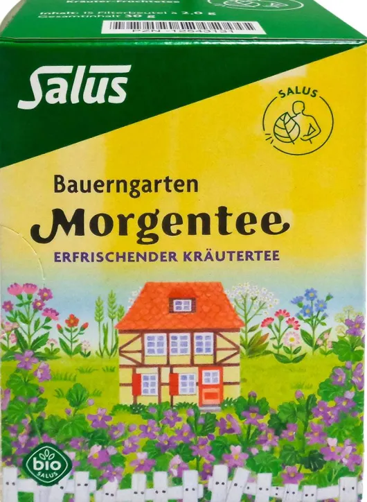 Bauerngarten Tee Morgentee Kräutertee Salus Filterbeutel 15 Stück